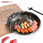 Deep Round Tray For Sushi Box
