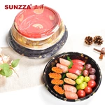 Deep Round Tray For Sushi Box