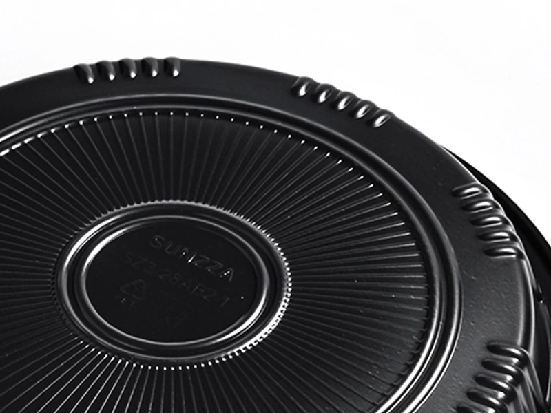 Shallow Round Tray For Sushi Box