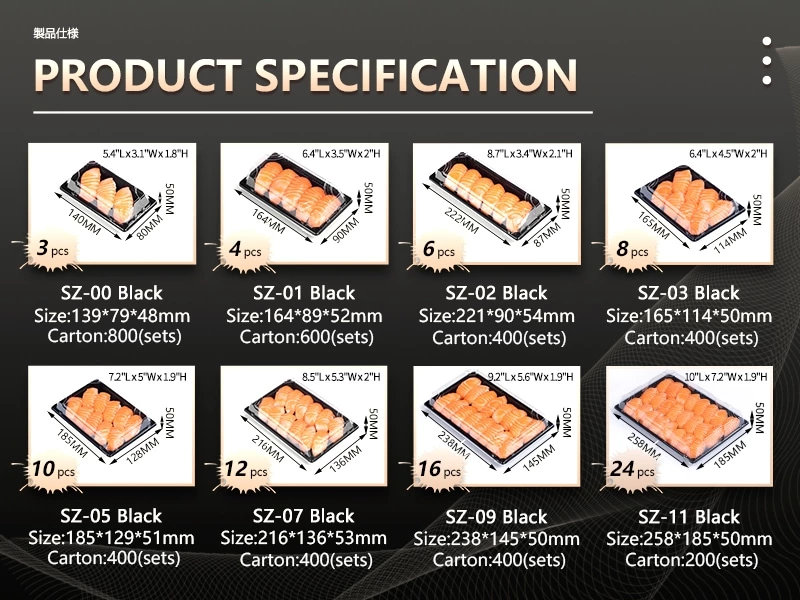 Sunzza Custom Sushi Box