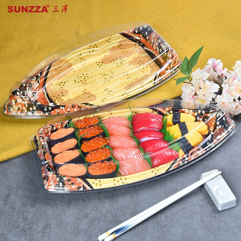 Boat Shaped Sushi Box