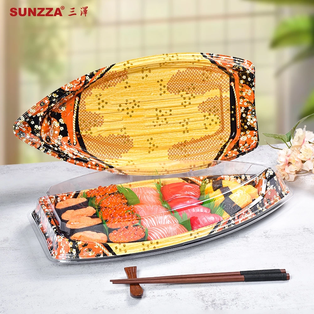 Boat Shaped Sushi Box