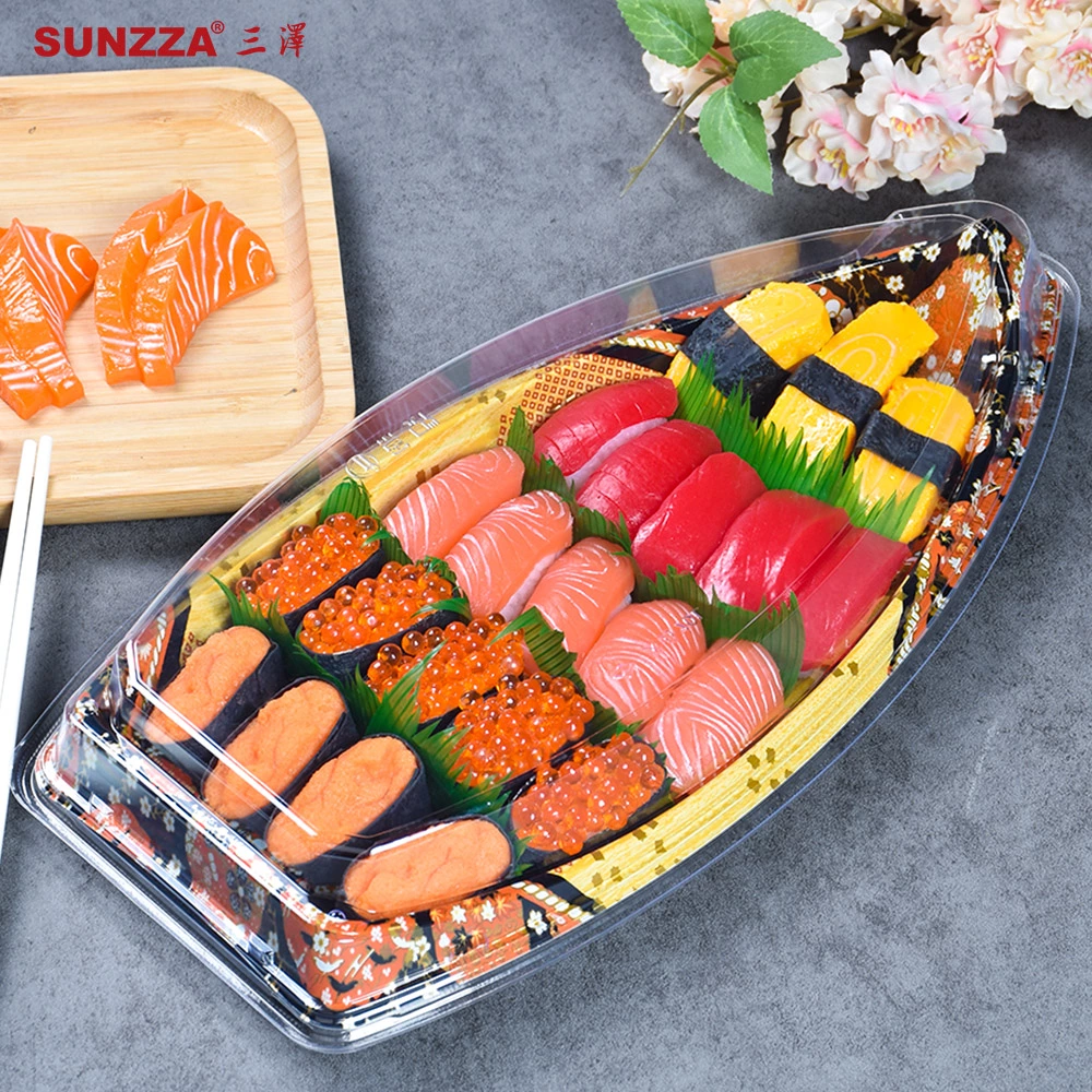 Boat Shaped Sushi Box