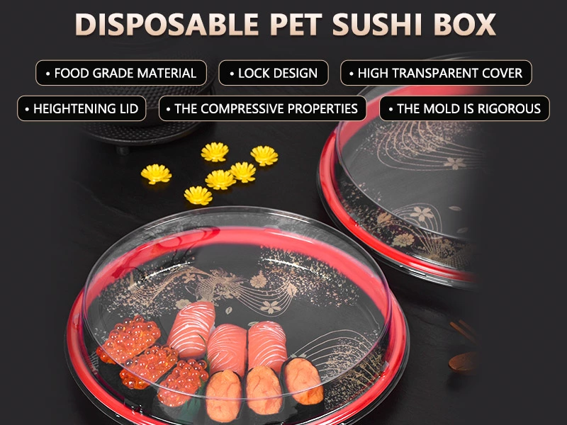 Wan Min Round Sushi Box