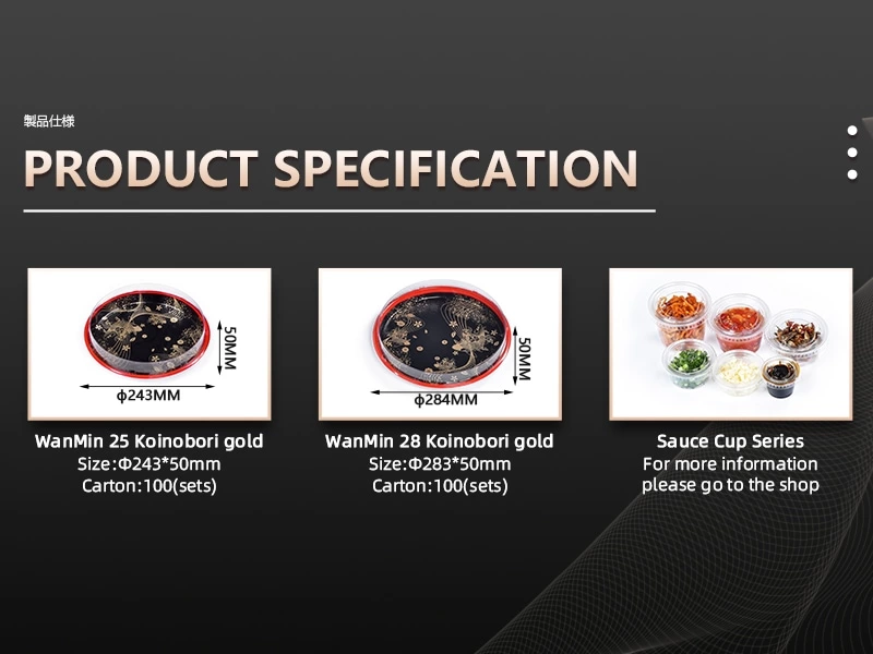 Wan Min Round Sushi Box